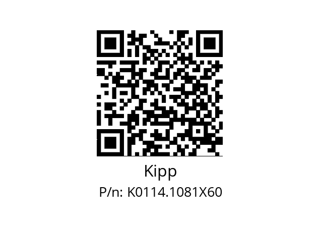   Kipp K0114.1081X60