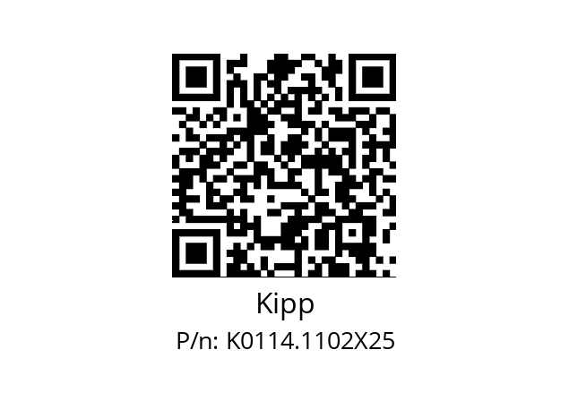   Kipp K0114.1102X25