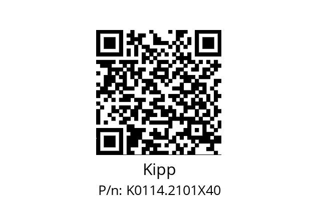   Kipp K0114.2101X40