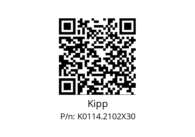   Kipp K0114.2102X30