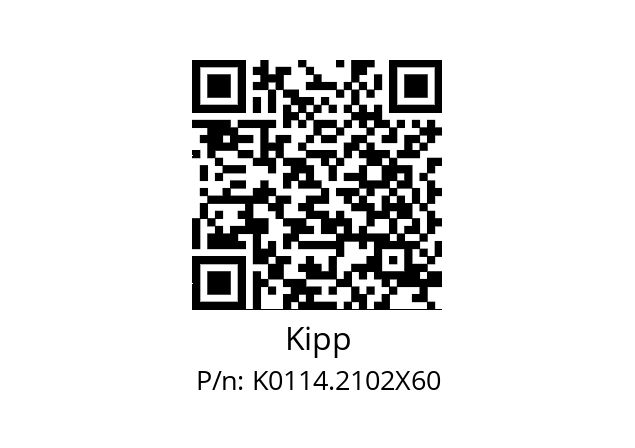   Kipp K0114.2102X60