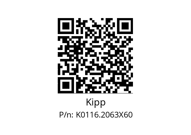   Kipp K0116.2063X60