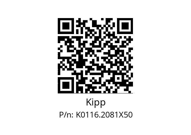   Kipp K0116.2081X50