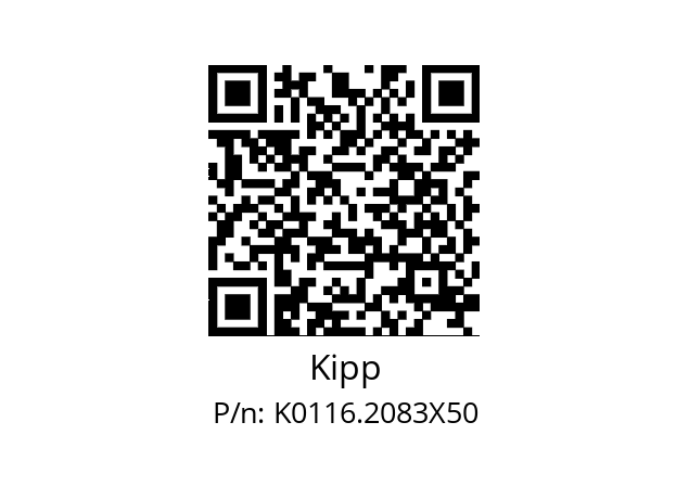   Kipp K0116.2083X50