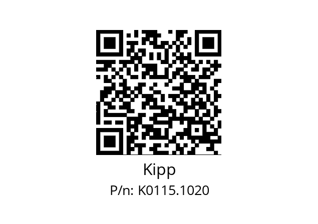   Kipp K0115.1020