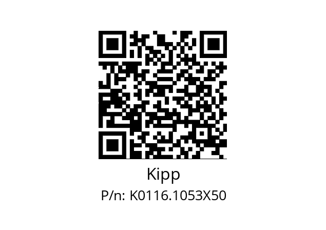   Kipp K0116.1053X50