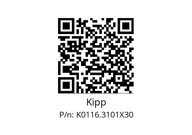   Kipp K0116.3101X30