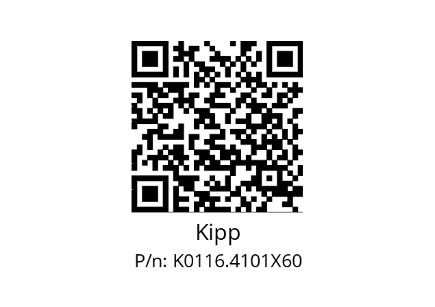   Kipp K0116.4101X60