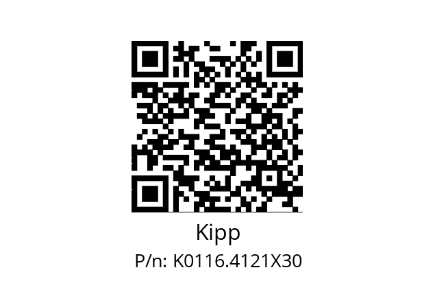   Kipp K0116.4121X30