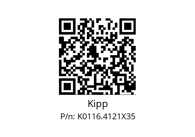   Kipp K0116.4121X35