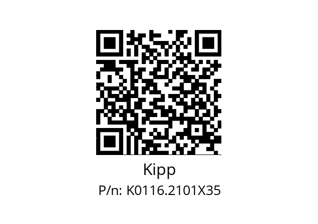   Kipp K0116.2101X35