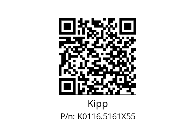   Kipp K0116.5161X55