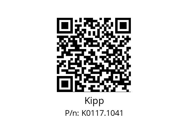   Kipp K0117.1041