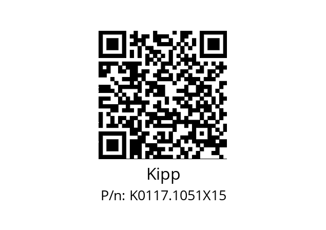   Kipp K0117.1051X15