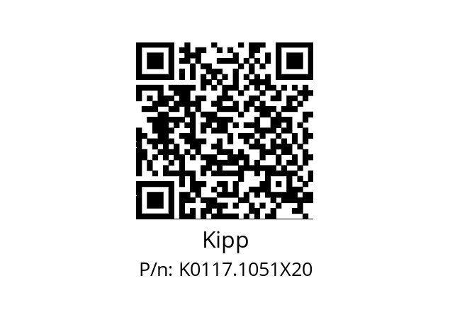   Kipp K0117.1051X20