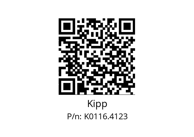   Kipp K0116.4123