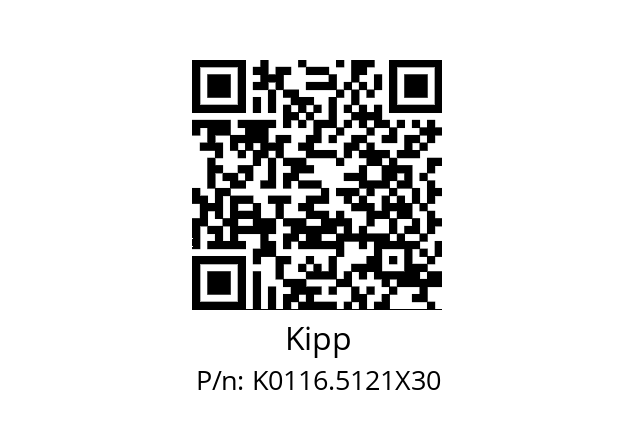   Kipp K0116.5121X30