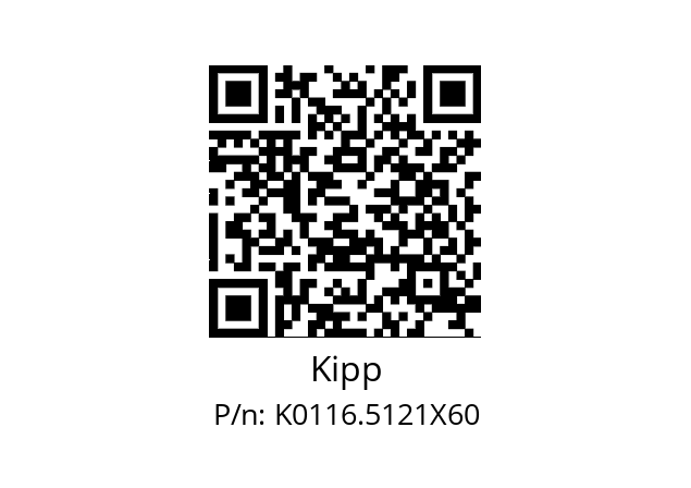   Kipp K0116.5121X60