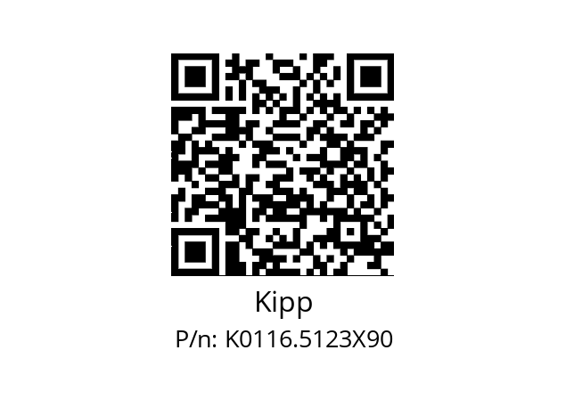   Kipp K0116.5123X90