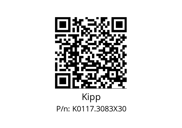   Kipp K0117.3083X30