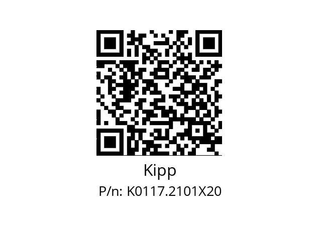   Kipp K0117.2101X20