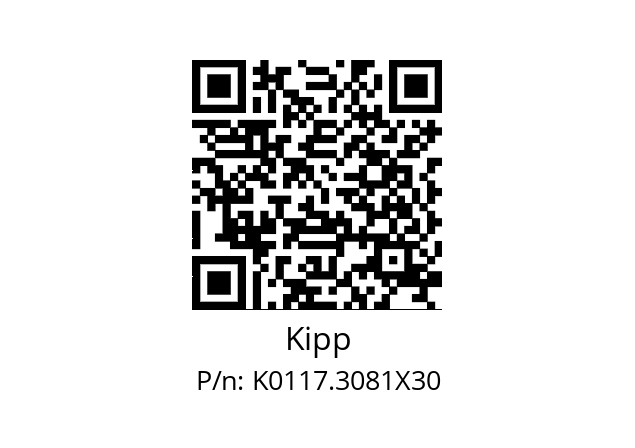   Kipp K0117.3081X30