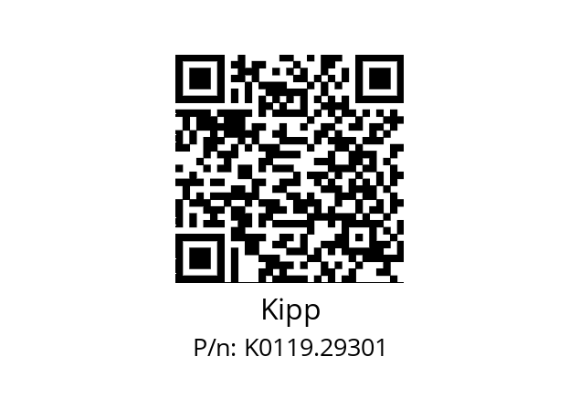   Kipp K0119.29301