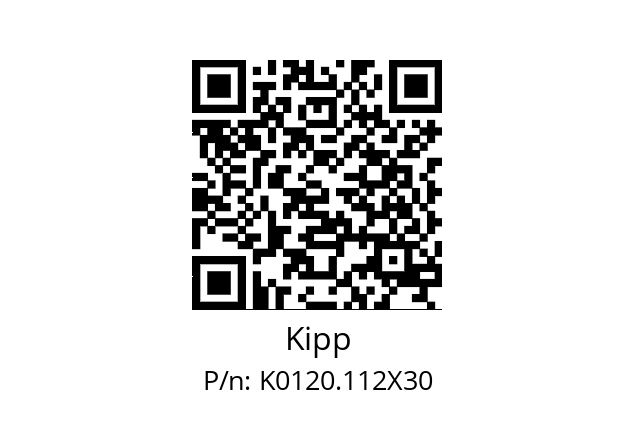   Kipp K0120.112X30