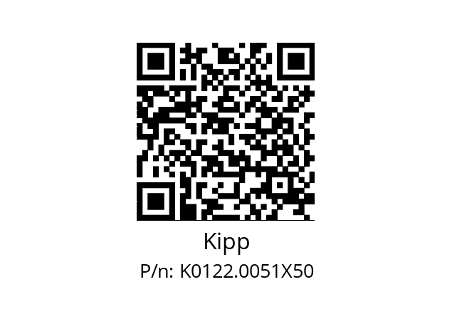   Kipp K0122.0051X50