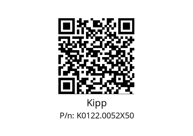   Kipp K0122.0052X50