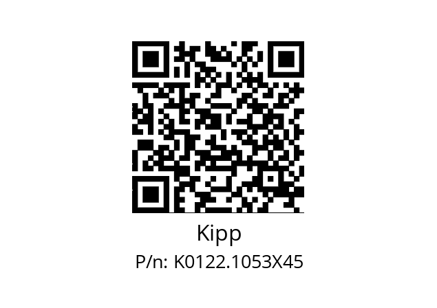   Kipp K0122.1053X45