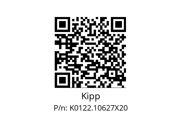   Kipp K0122.10627X20