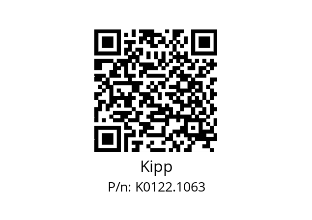   Kipp K0122.1063