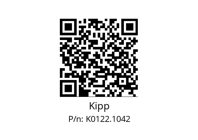   Kipp K0122.1042