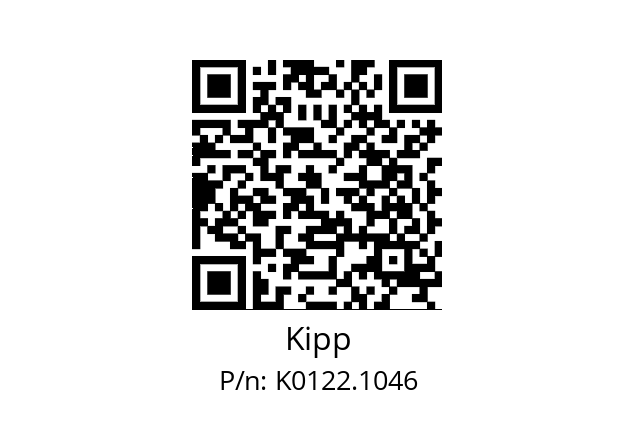   Kipp K0122.1046