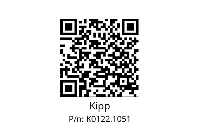   Kipp K0122.1051