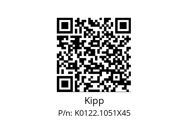   Kipp K0122.1051X45