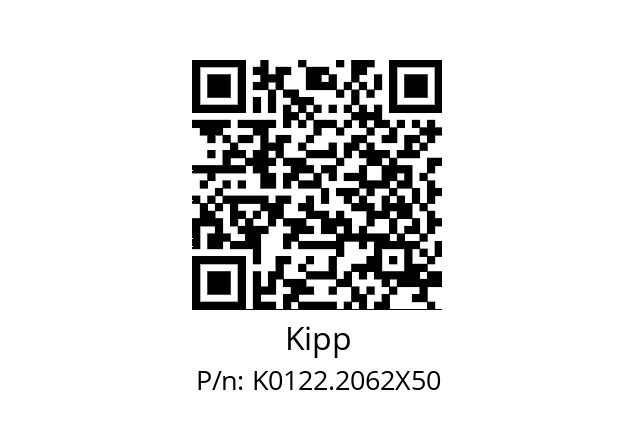   Kipp K0122.2062X50