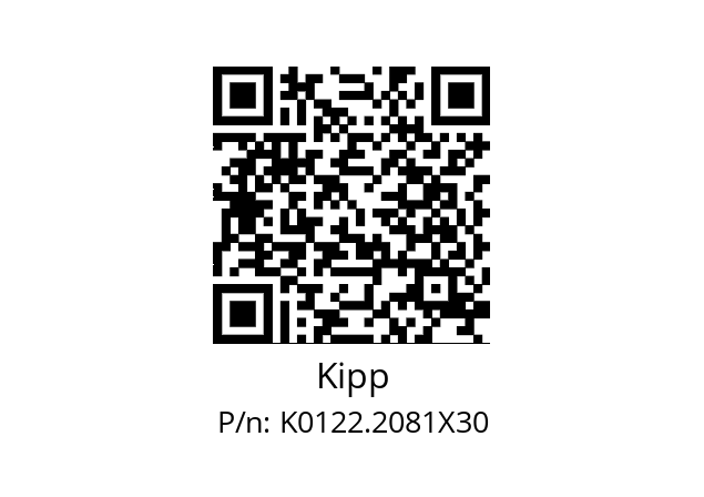   Kipp K0122.2081X30