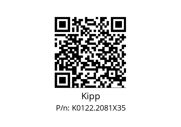   Kipp K0122.2081X35