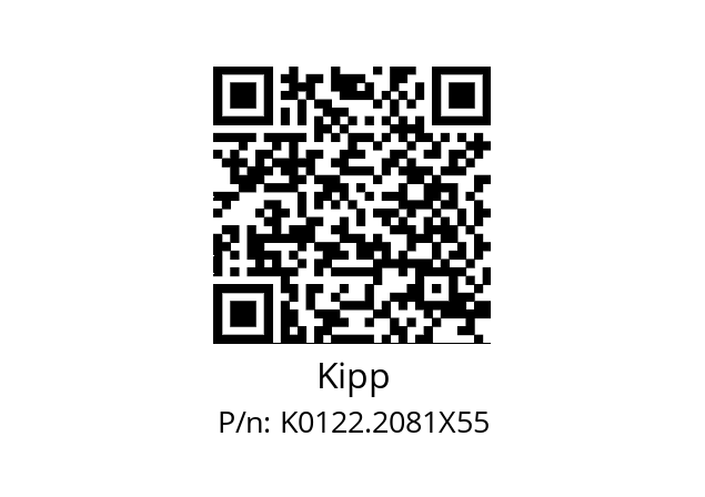   Kipp K0122.2081X55