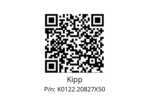   Kipp K0122.20827X50