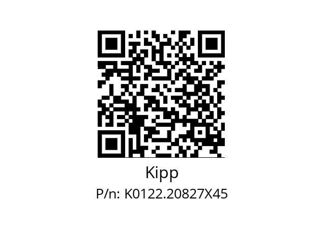   Kipp K0122.20827X45