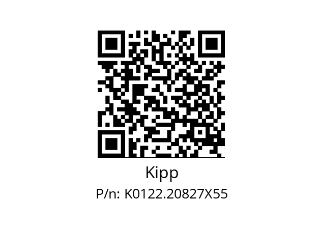   Kipp K0122.20827X55