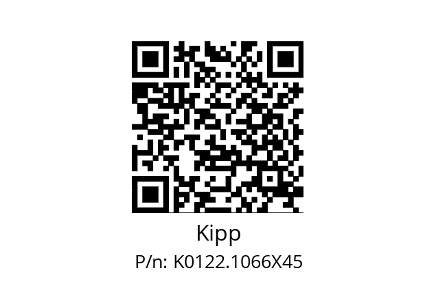   Kipp K0122.1066X45