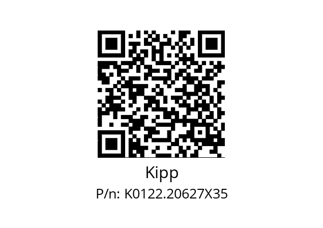   Kipp K0122.20627X35