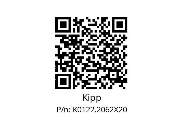   Kipp K0122.2062X20