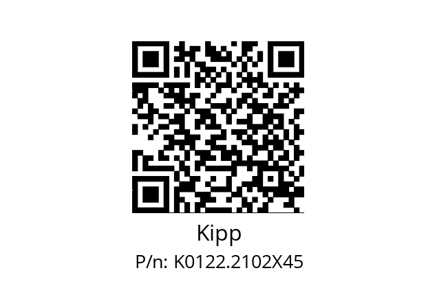   Kipp K0122.2102X45