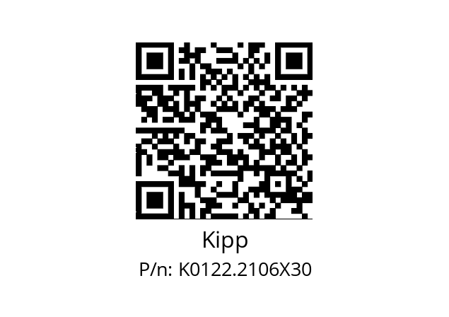   Kipp K0122.2106X30