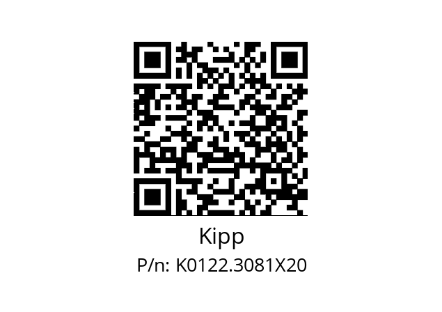   Kipp K0122.3081X20